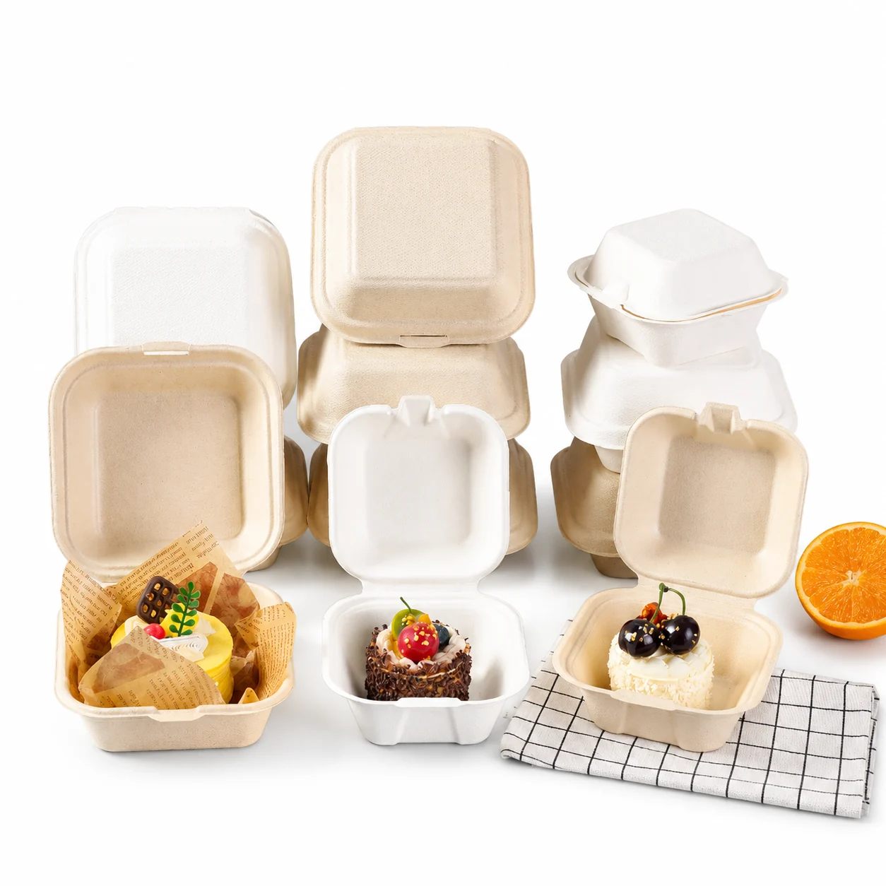 Bagasse Burger Boxes vs Paperboard Clamshells